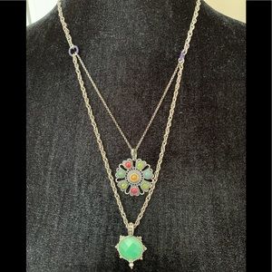 Lucky brand necklace- silver